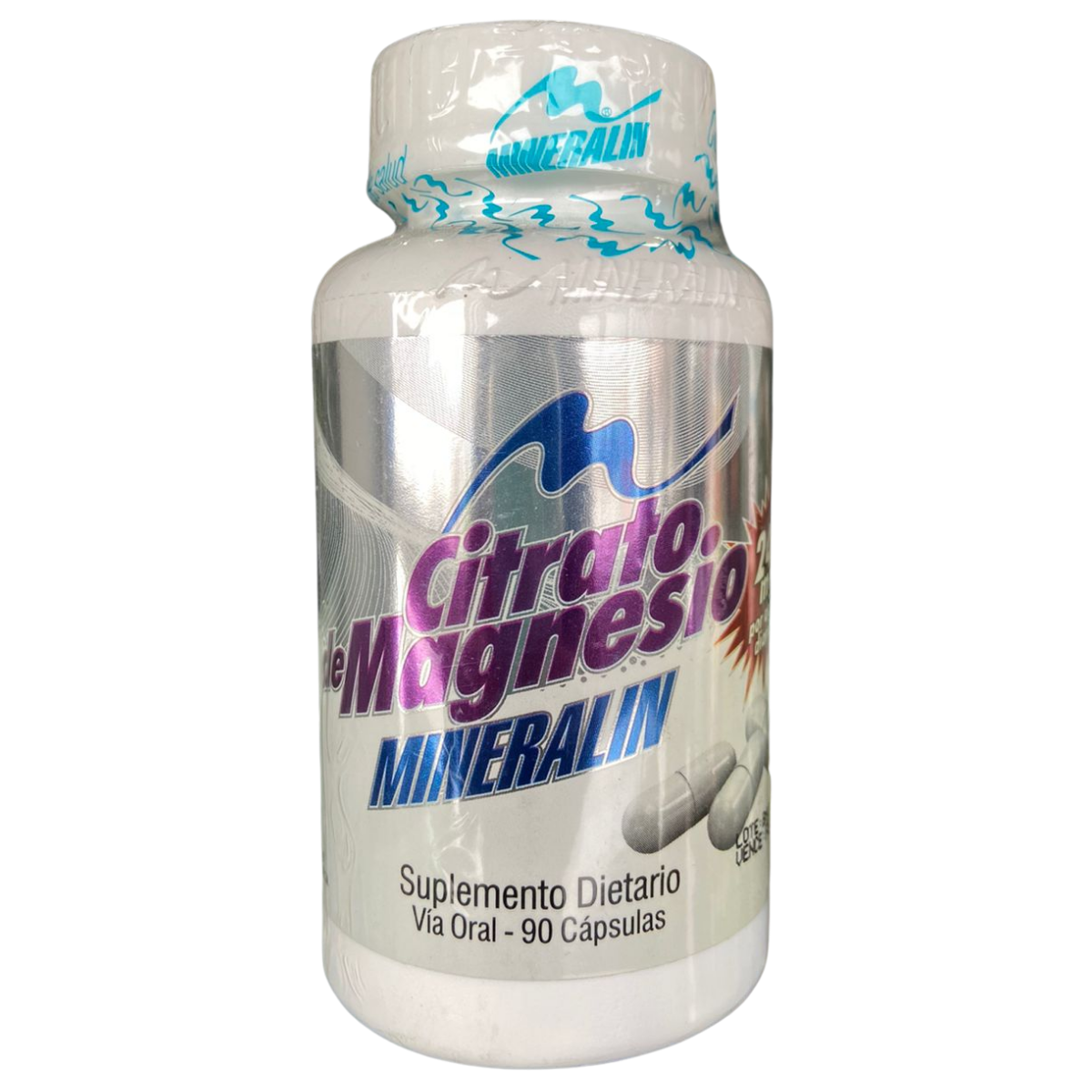 Citrato De Magnesio X90 Cápsulas Mineralin