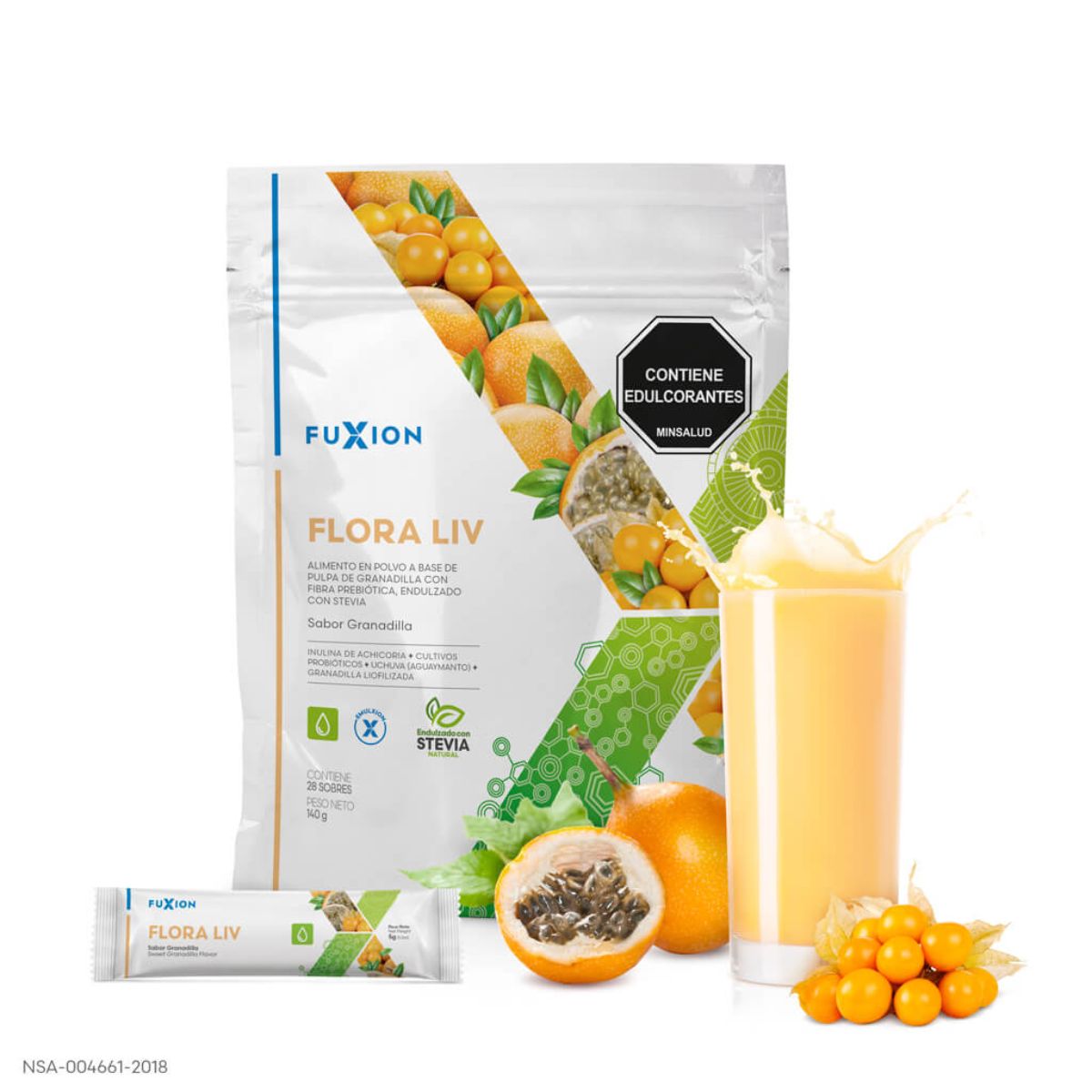 Flora liv Caja 28 Sobres Fuxion