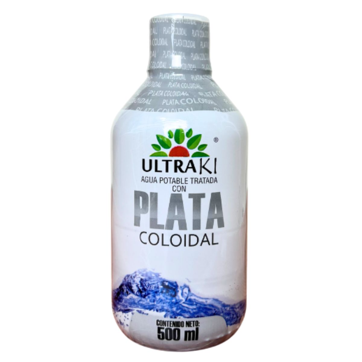 Plata Coloidal 500ml 10ppm 99.99% De Pureza Ultraki