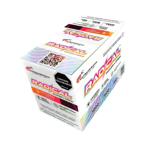 Radical Power Drink - Pre entreno 18 Sachets Nutramerican Pharma