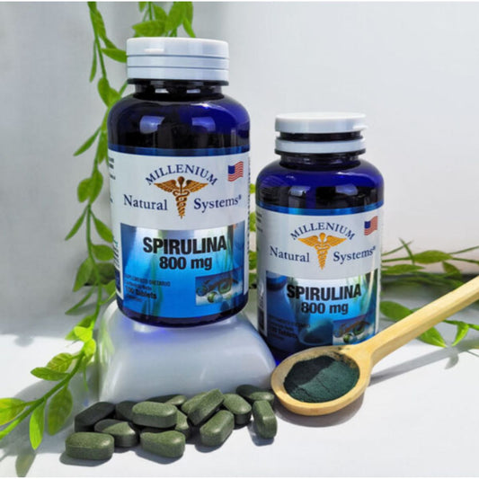 Spirulina 800mg Espirulina X100 Tab Systems