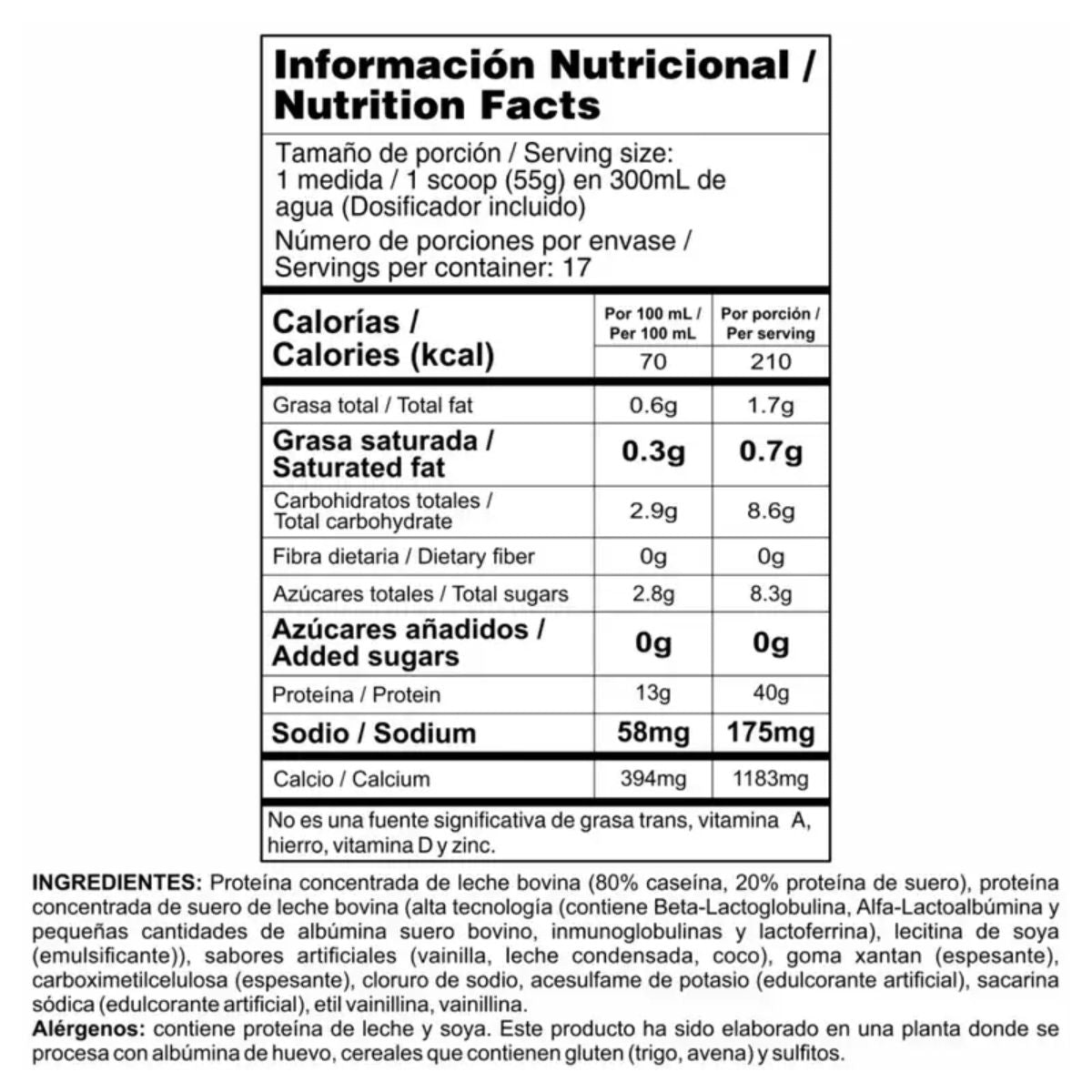 Bipro Complex Caseina & Whey Protein
