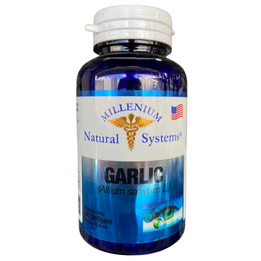 Garlic Ajo 1500mg 100 Softges Natural Systems