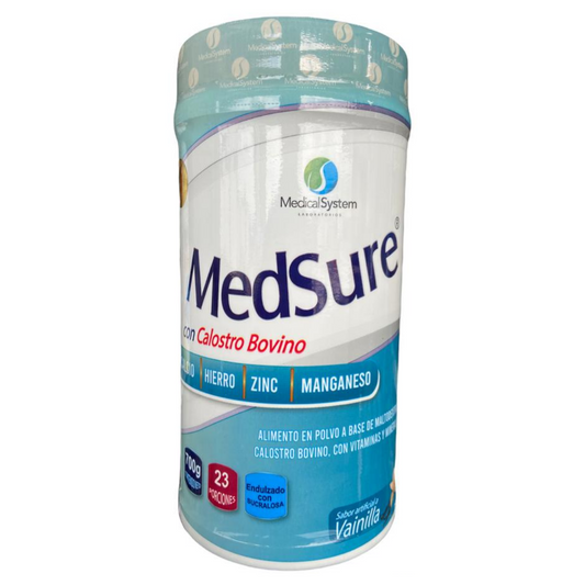 Medsure Calostro Bovino Calcio Hierro Zinc 700gr