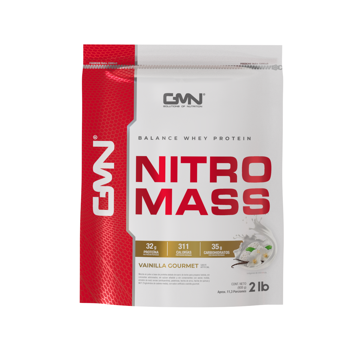 Nitro Mass Proteina 2 Libras Gmn