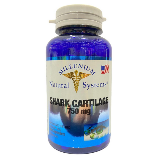 Shark Cartílago 750mg 90 Cáps Natural Systems