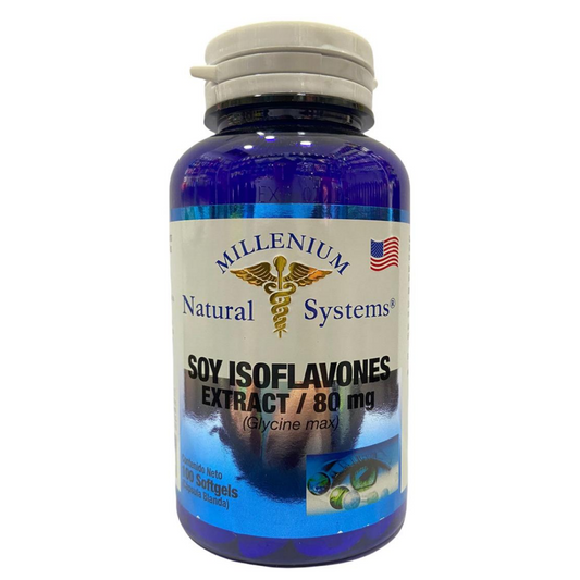 Soy Isoflavonas 80mg 100 Cáps Millenium