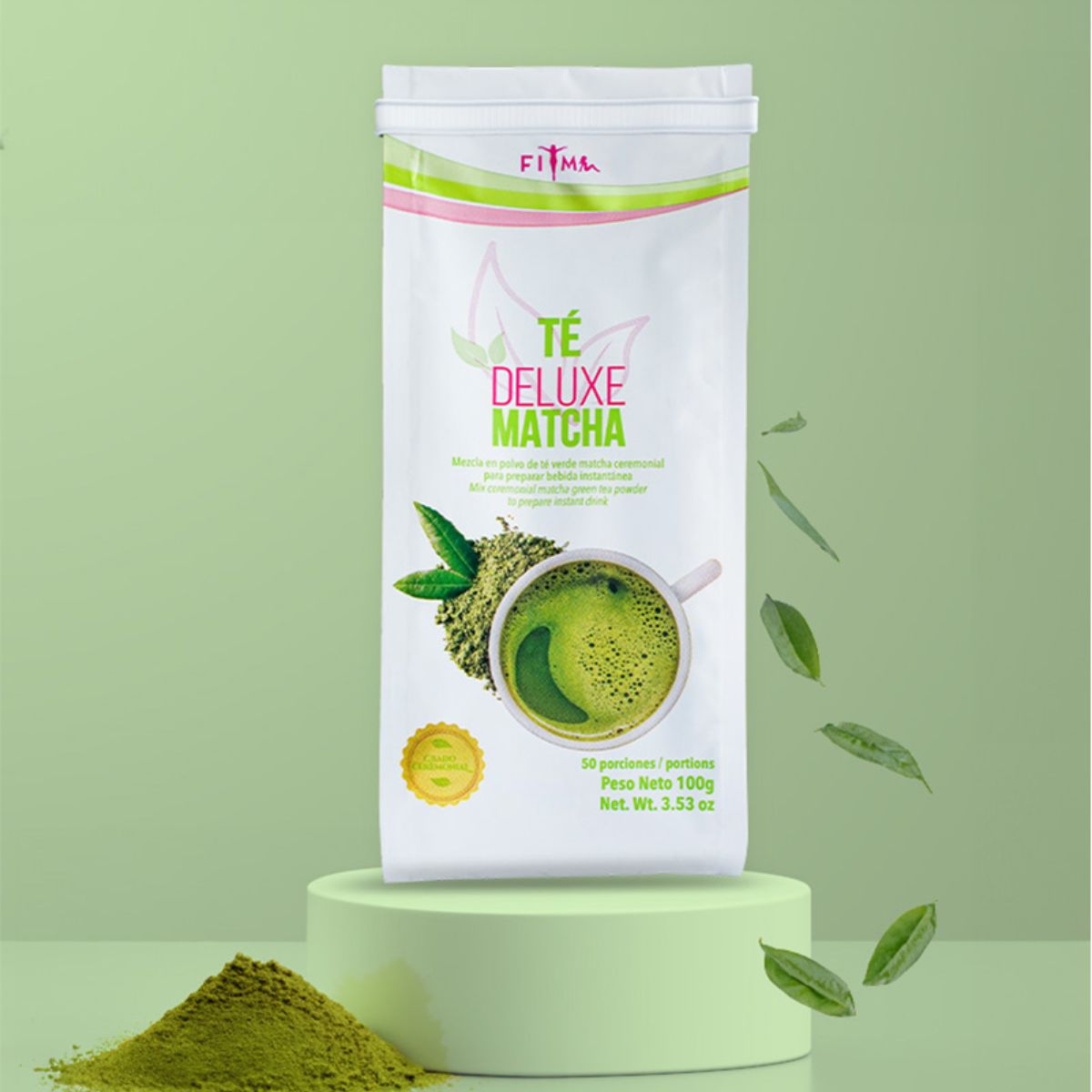 Té Deluxe Matcha Ceremonial 100gr - Fitme