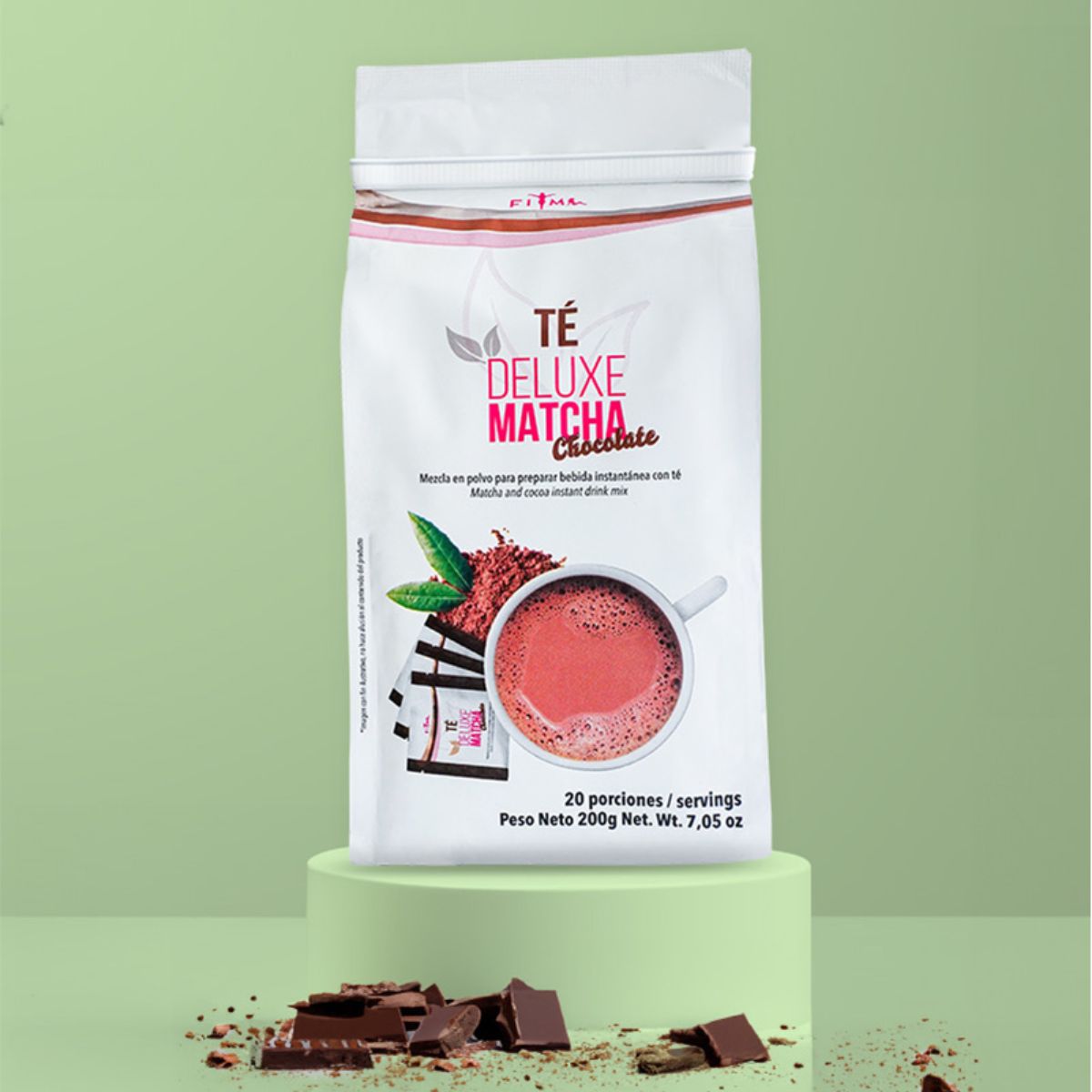 Té Deluxe Matcha Chocolate - fitme