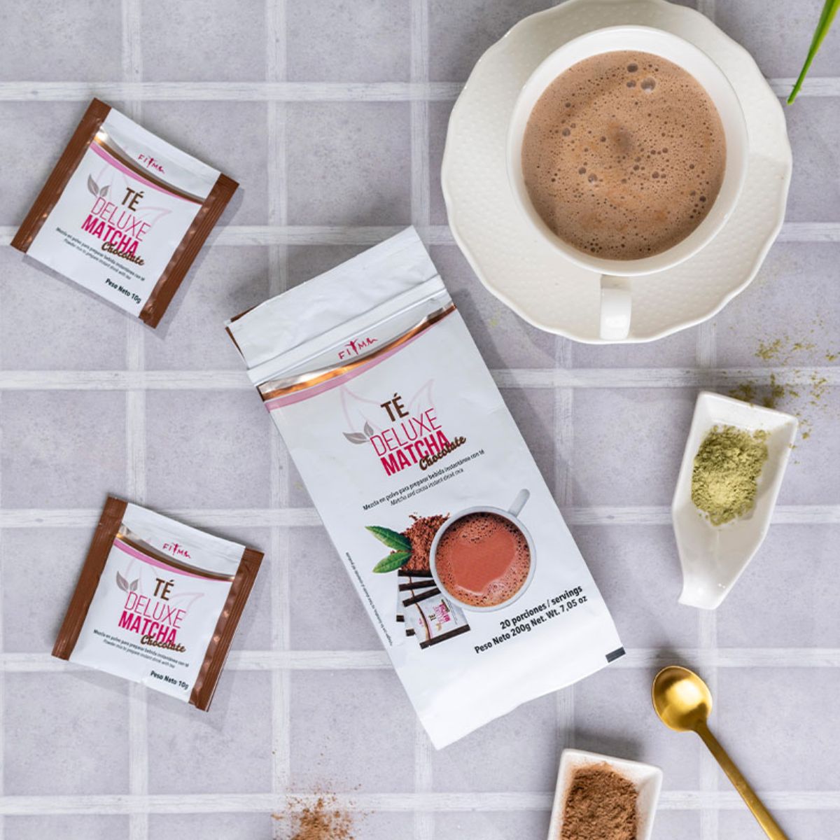 Té Deluxe Matcha Chocolate - fitme