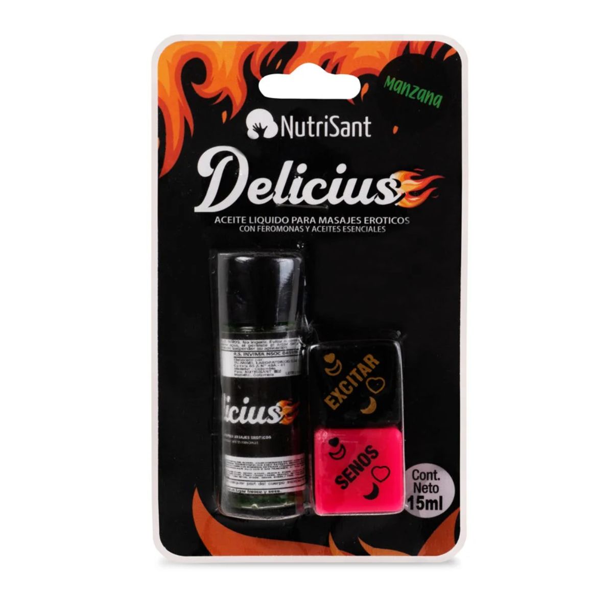 Aceite Caliente Deliciuss 15gr NutriSant