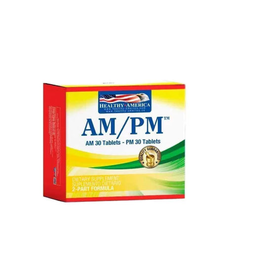 AM/PM x 30 Tabletas AM y 30 Tabletas PM