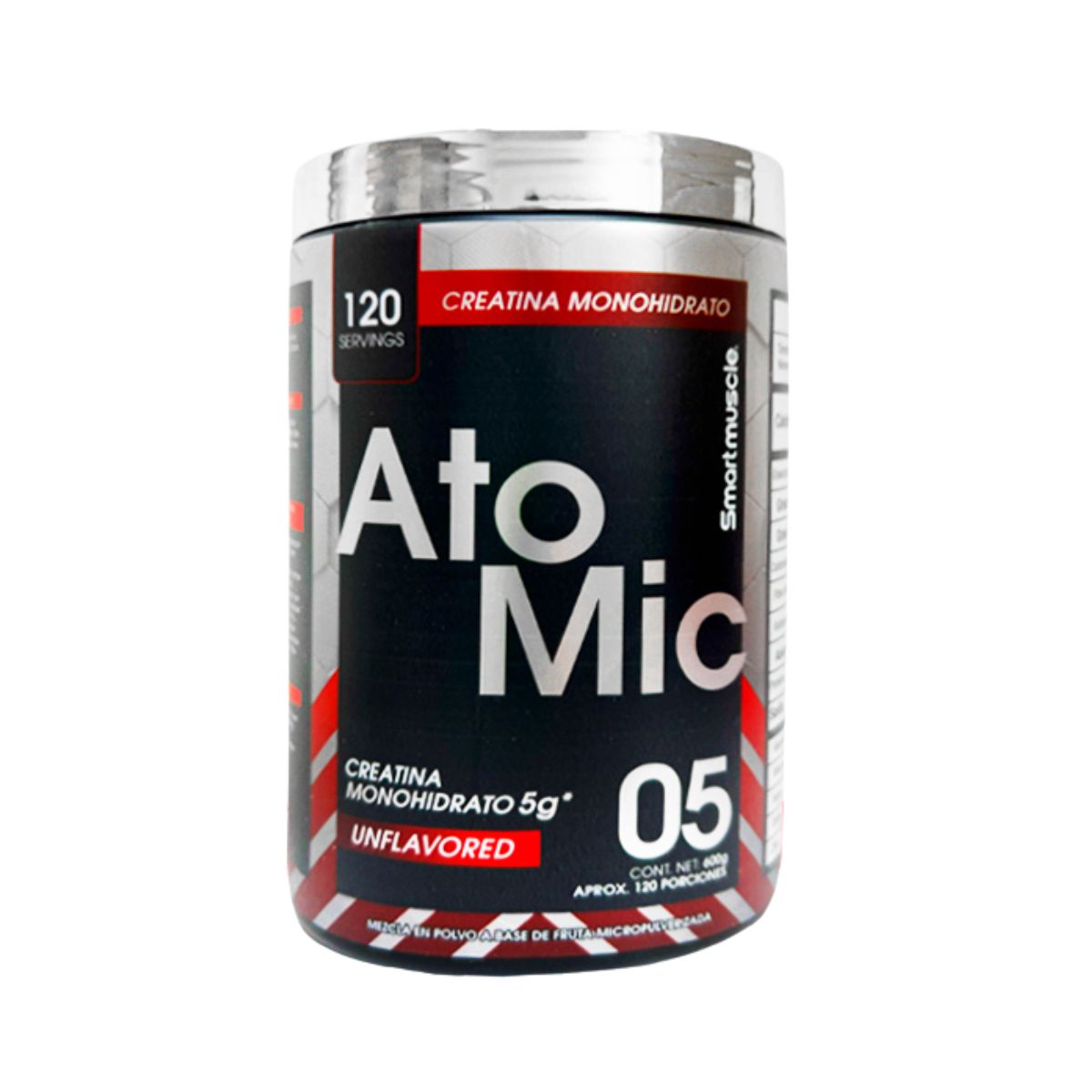 Atomic Creatina Monohidrato 600gr SmartMuscle