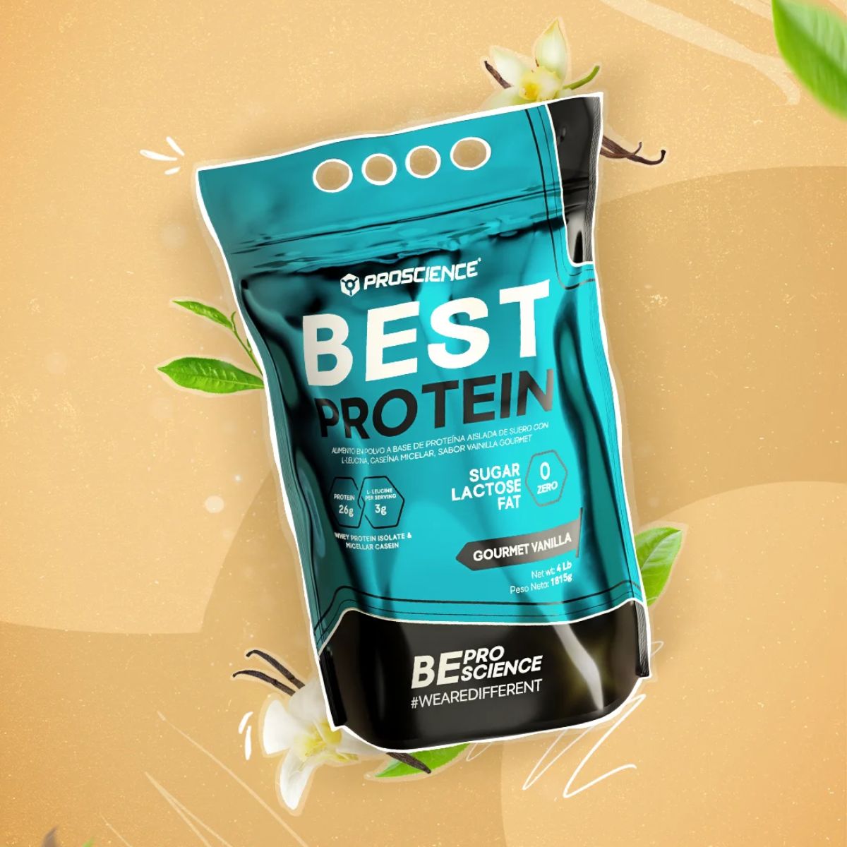 Best Protein 4 Libras Proscience - Vainilla
