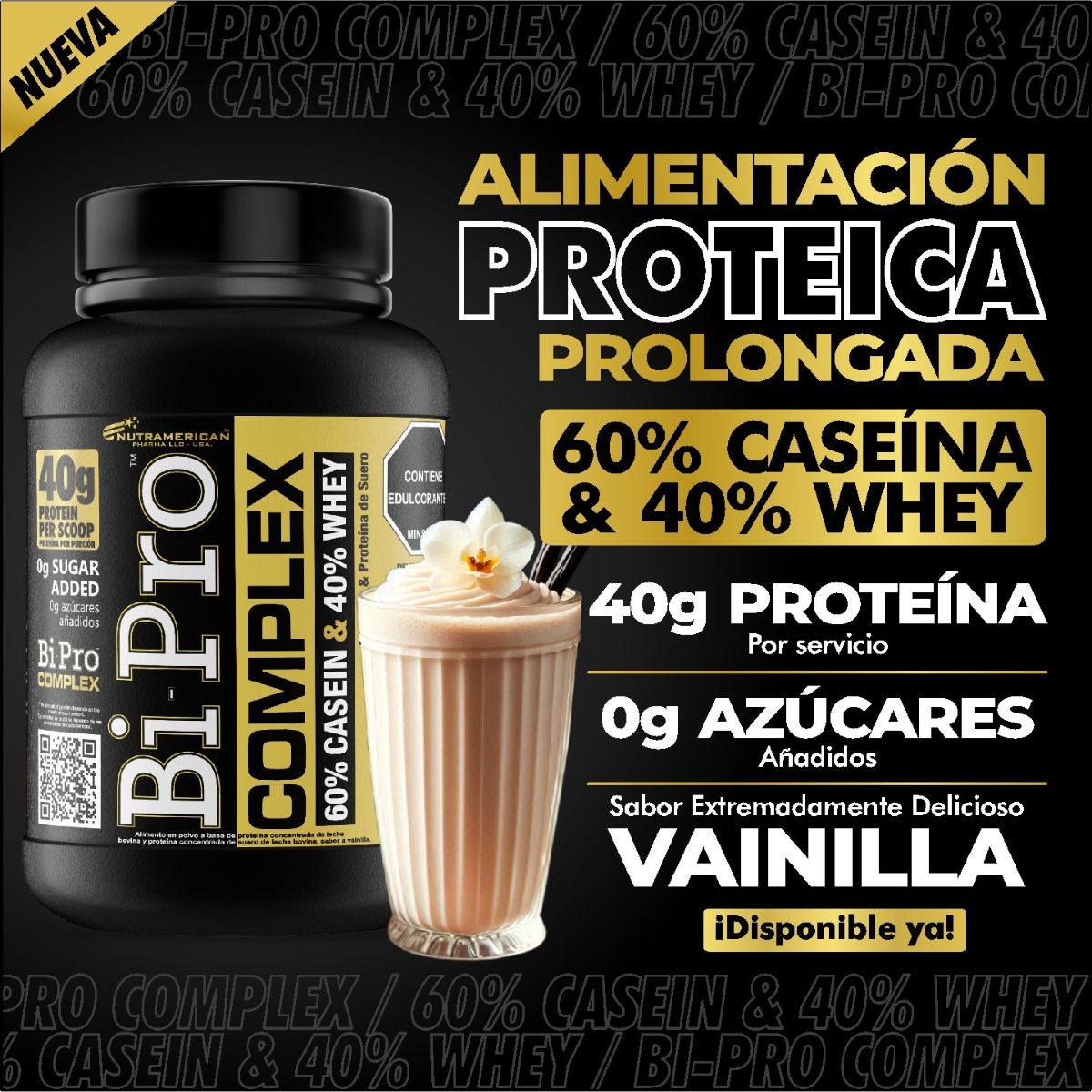 Bipro Complex Caseina & Whey Protein
