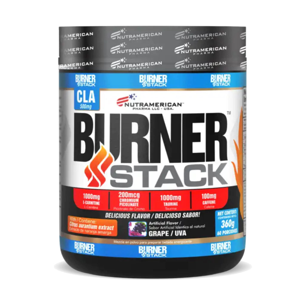 Burner Stack 360gr Nutramerican pharma