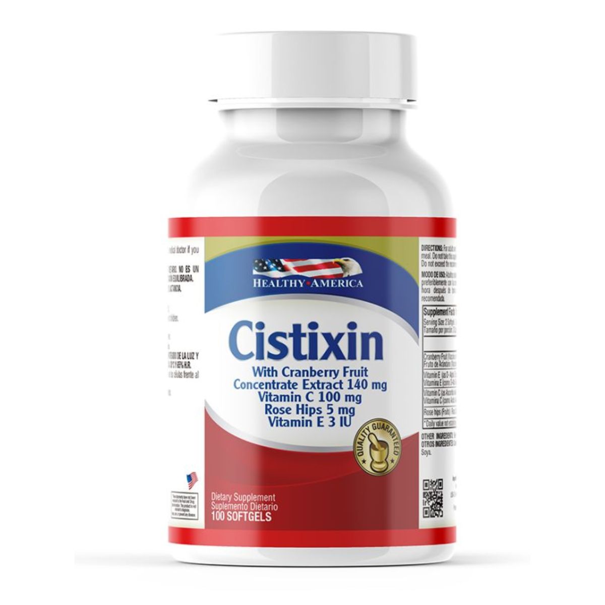 Cistixin Cranberry 100 Softgels - Healthy America