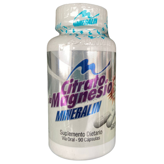 Citrato De Magnesio X90 Cápsulas Mineralin