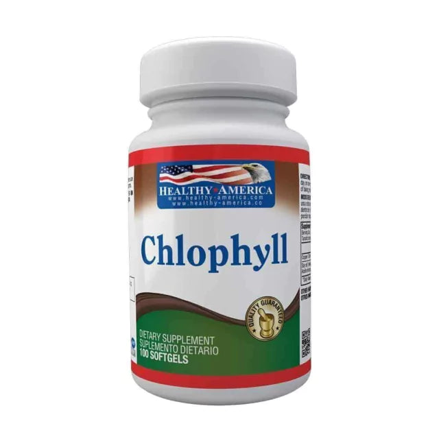 Clorofila Chlophyll Americana 200mg X100 Cáp Healthy America