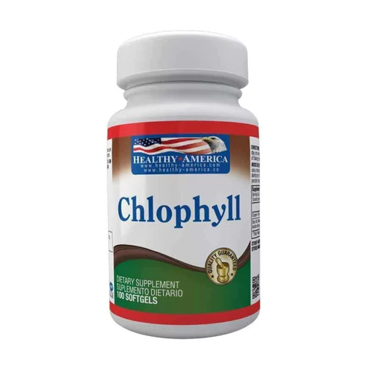 Clorofila Chlophyll Americana 200mg X100 Cáp Healthy America