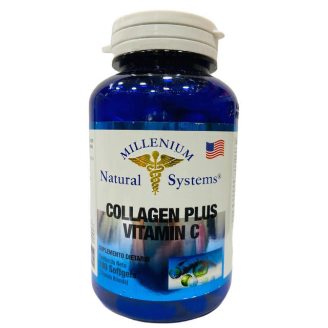 Colageno Plus Vitamina C x100 Softgels Natural Systems