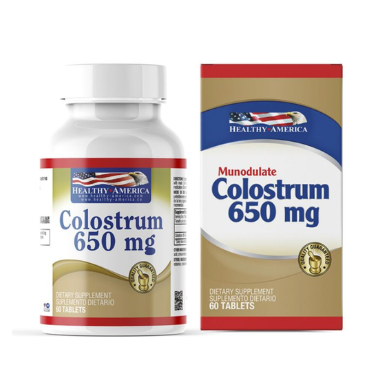 Colostrum Complete 60 Cápsulas Blandas  Healthy America