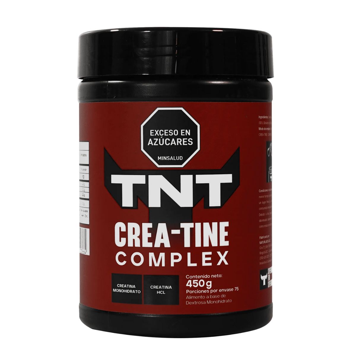 Creatina Complex Tnt 450gr Sin sabor