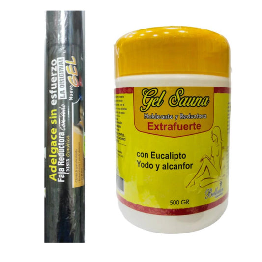Gel Reductor Sauna + Papel Osmotico 100mts