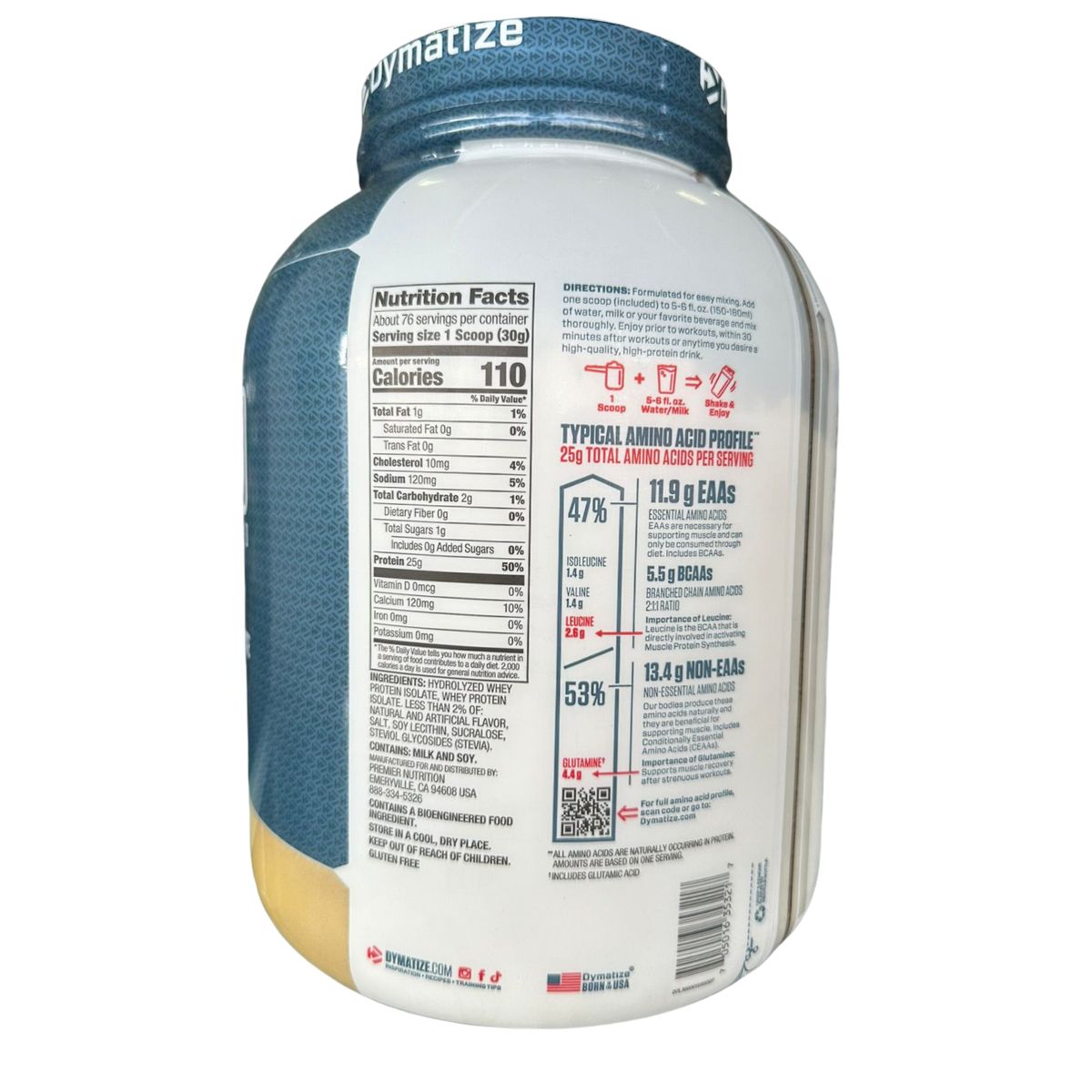 ISO 100 Proteina 5 libras Dymatize