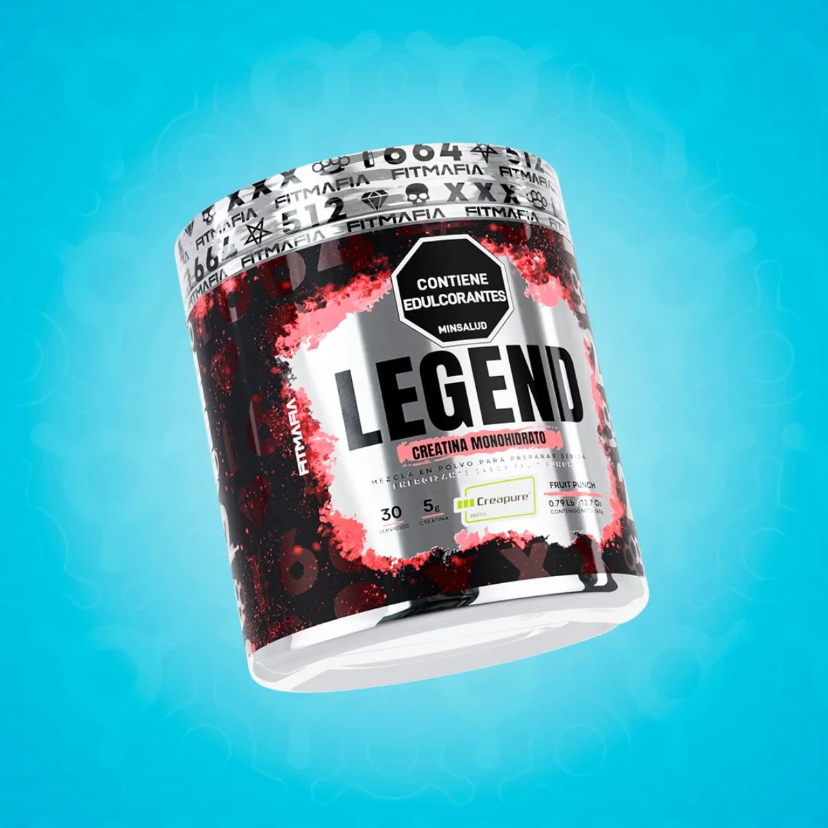 LEGEND Creatina Monohidrato CREAPURE Fruit Punch - 30 Serv