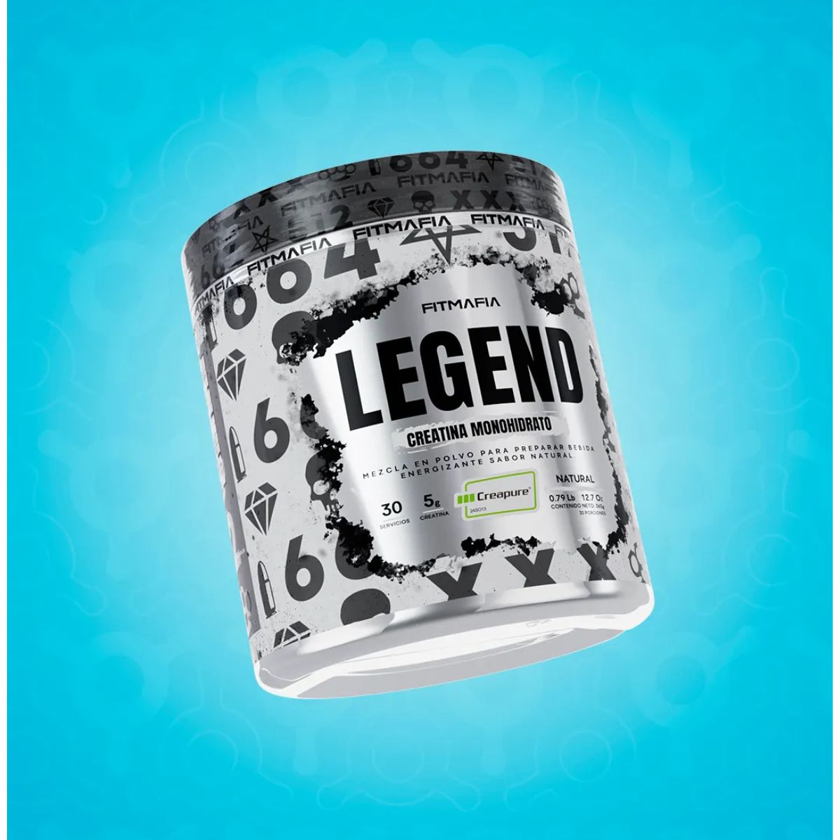 LEGEND Creatina Monohidrato CREAPURE Natural - 30 Serv