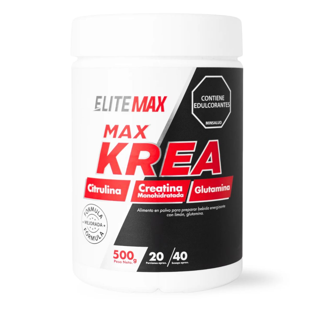 Creatina Max Krea Elitemax 500 gramos