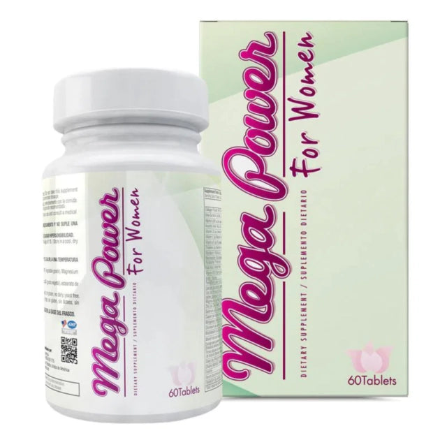 Mega Power For Women Multivitaminas 60 Tabletas Healthy America