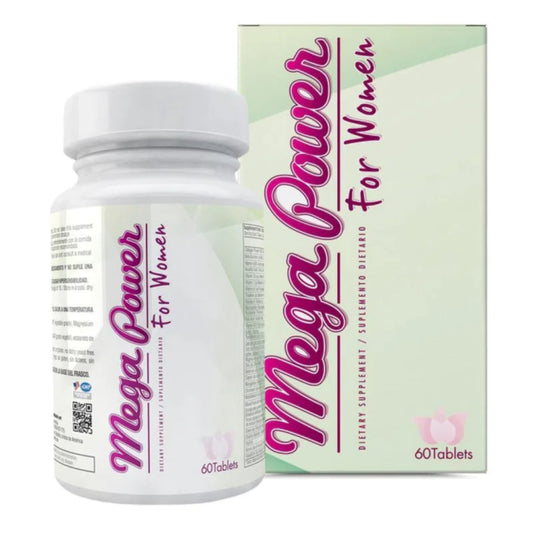 Mega Power For Women Multivitaminas 60 Tabletas Healthy America