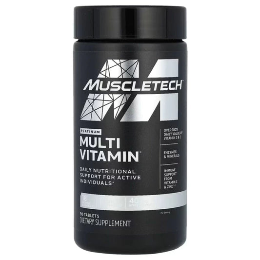Multivitaminico Platinum Muscletech 90 tabletas