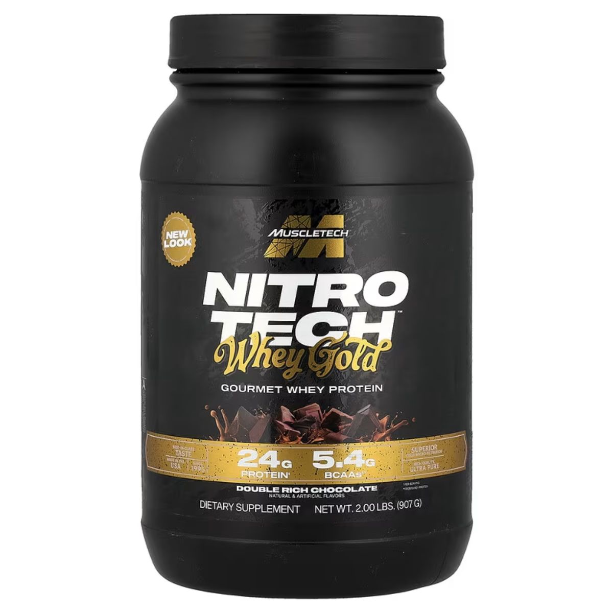 Nitro Tech 100% Whey Gold 2 Lbs Muscletech