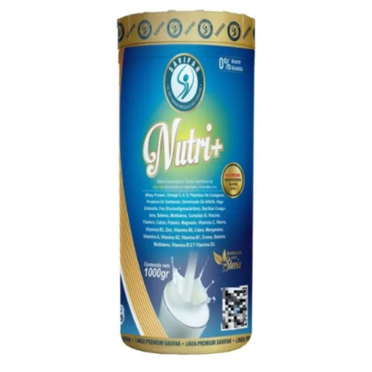 Nutri+ con Whey Protein 1000gr Savifar