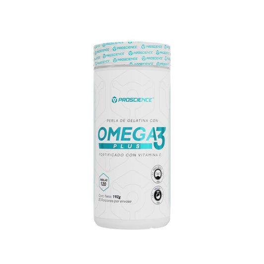 Omega 3 Plus Vitamina E 120 perlas Proscience