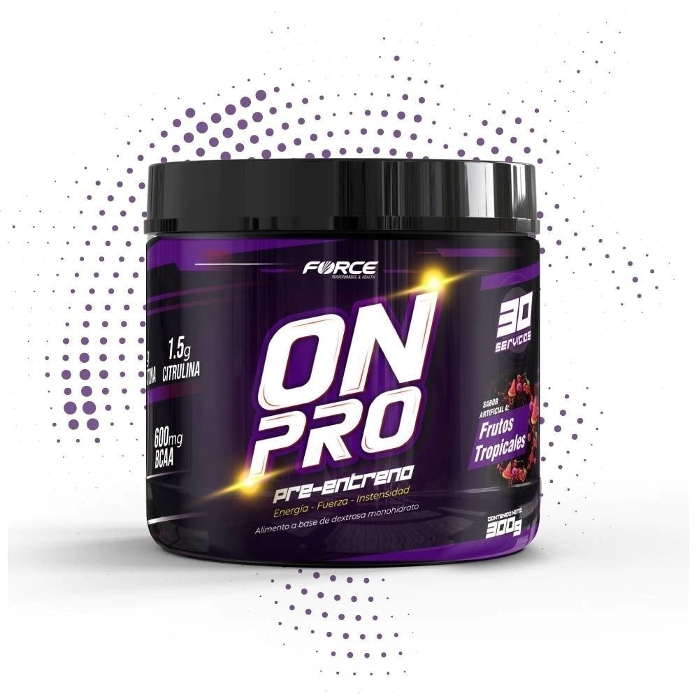 On Pro Force Pre-Entreno 300gr 30 Servicios