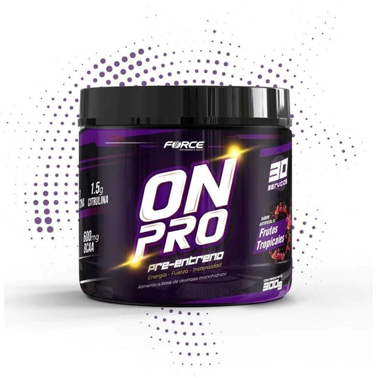 On Pro Force Pre-Entreno 300gr 30 Servicios
