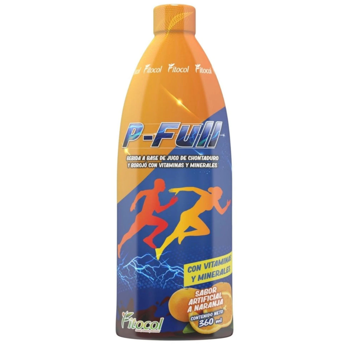 P-Full Jarabe Multivitaminico con Chontaduro y Borojo 360ml