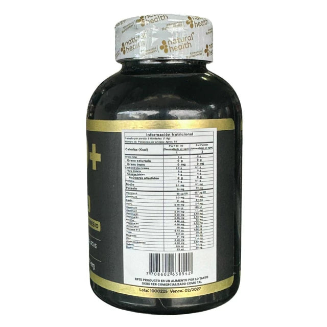 NAD + Resveratrol 100 tabletas Natural Health