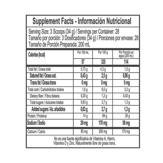 Iso Whey 100% Proteina Hidrolizada 2 Libras - Healthy Sports