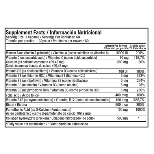 Capell 60 Cápsulas Healthy America