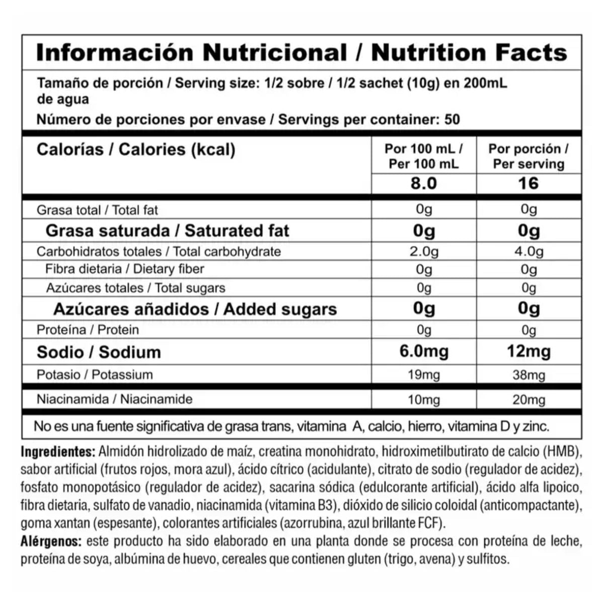 Crea Stack Sachet Creatina Monohidratada 6gr