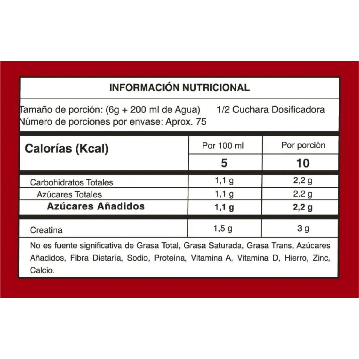 Creatina Complex Tnt 450gr Sin sabor