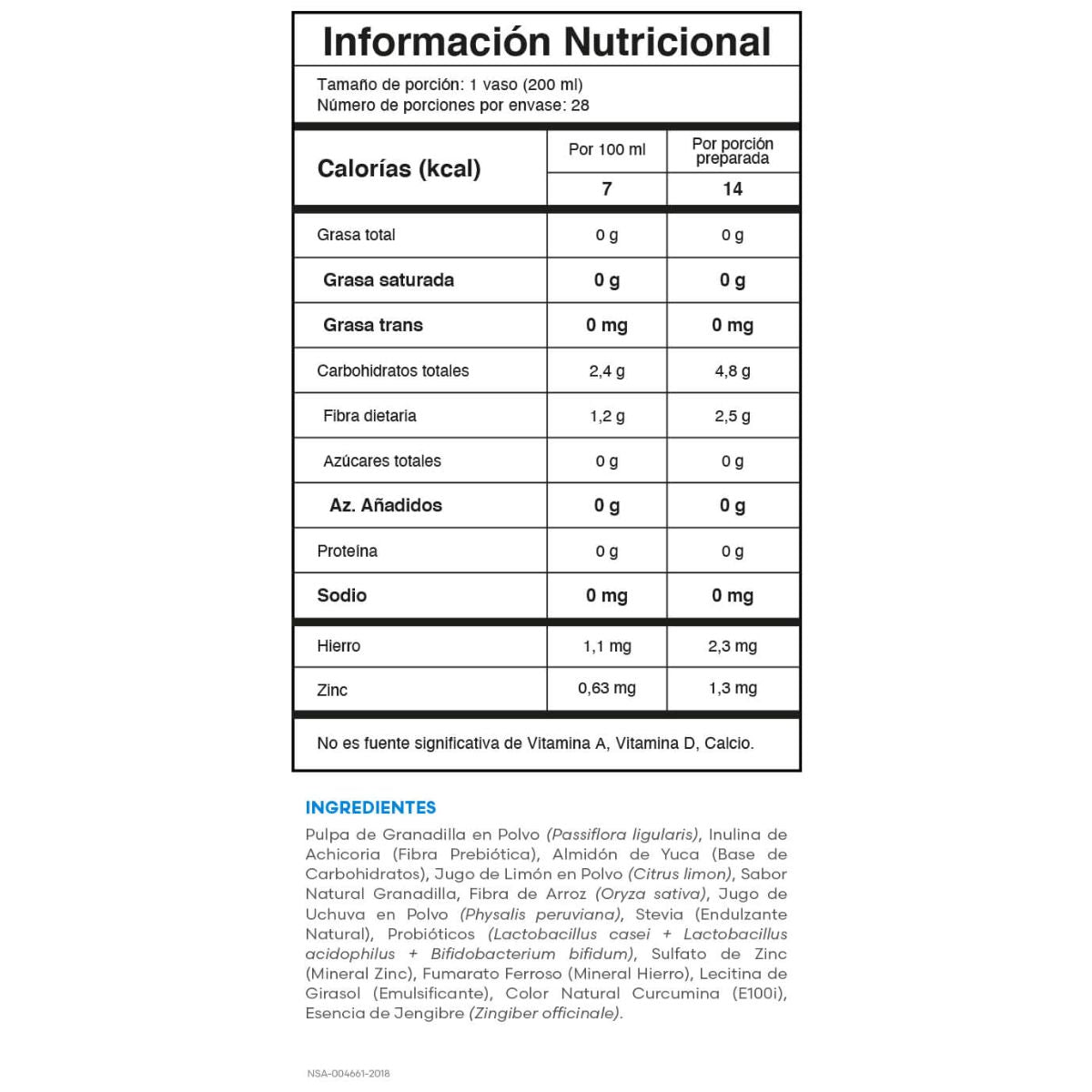 Flora liv Caja 28 Sobres Fuxion