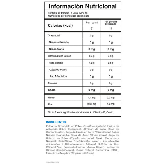 Flora liv Caja 28 Sobres Fuxion