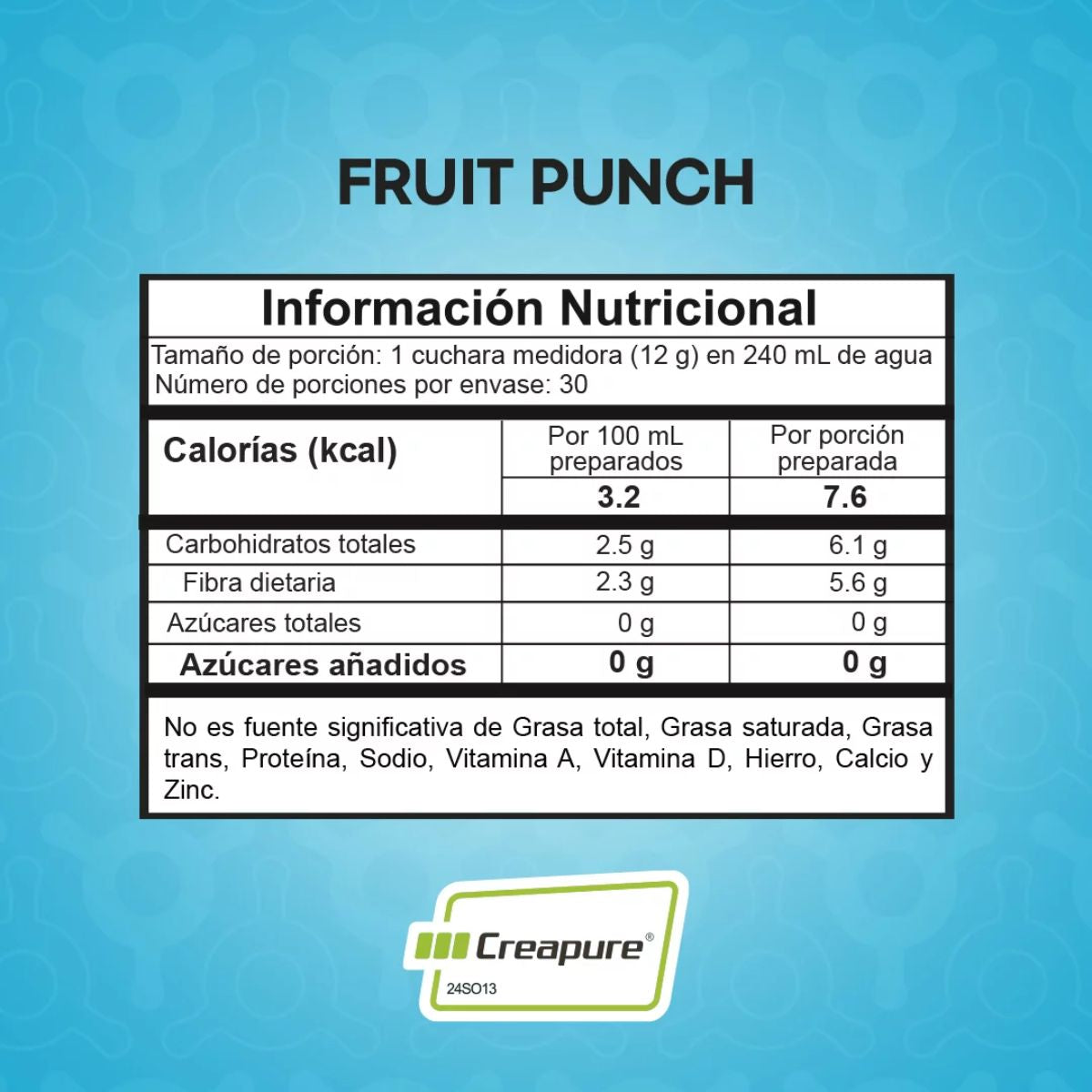 LEGEND Creatina Monohidrato CREAPURE Fruit Punch - 30 Serv