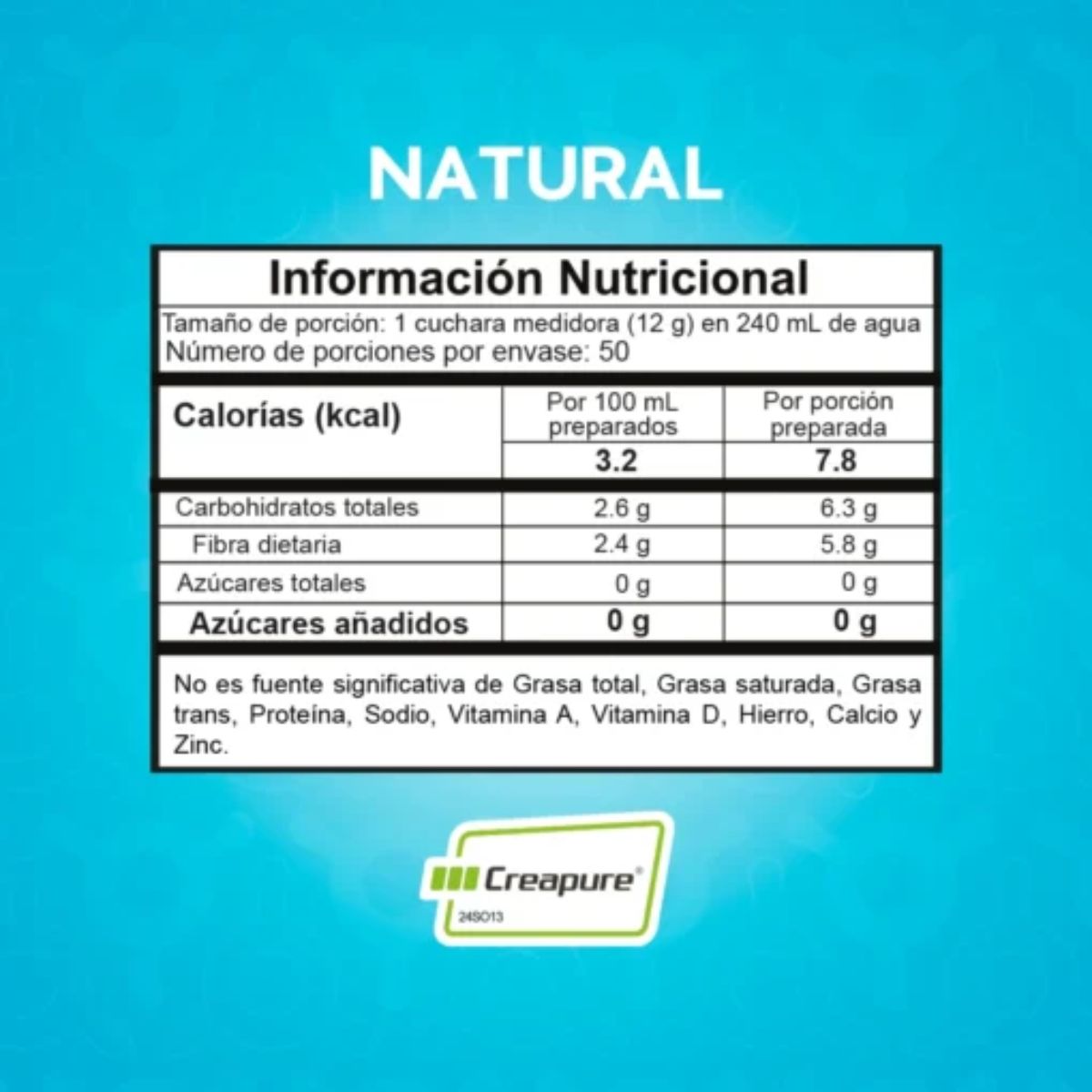 LEGEND Creatina Monohidrato CREAPURE Natural - 50 Serv